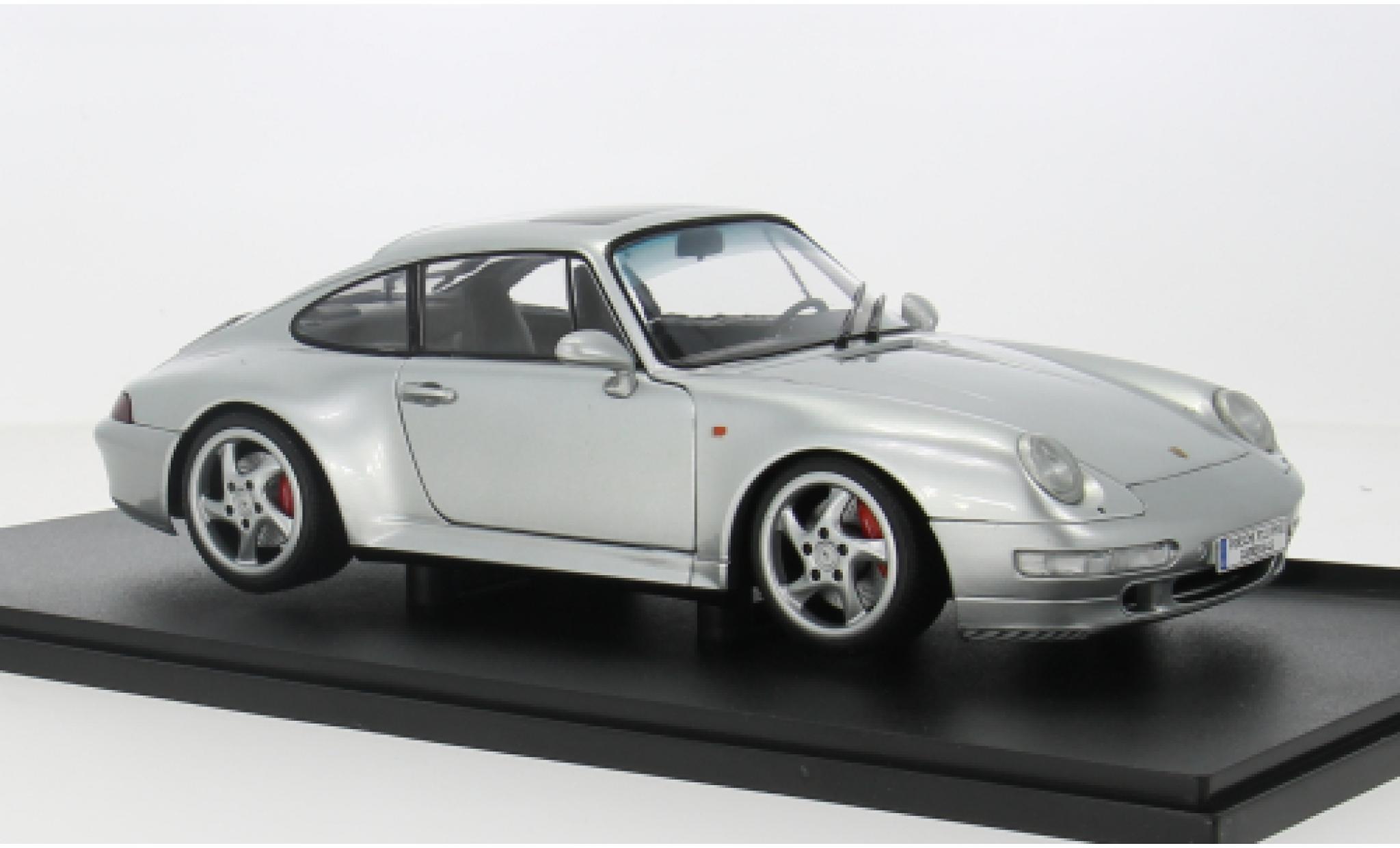 Porsche 993 1/18 Solido 911  silver 1:18 diecast model cars