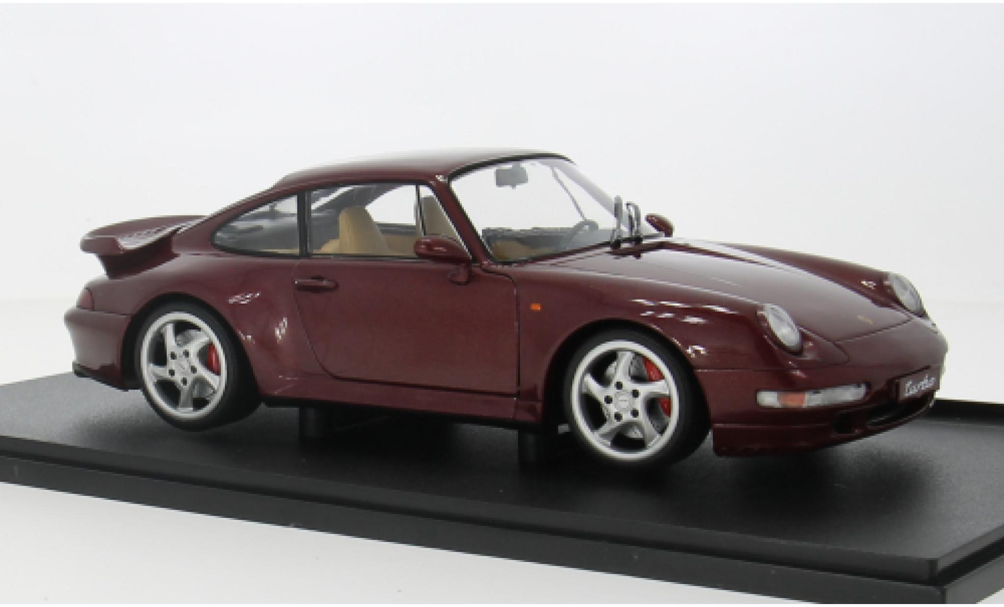 Porsche 993 1/18 Solido 911  Turb red 1:18 diecast model cars