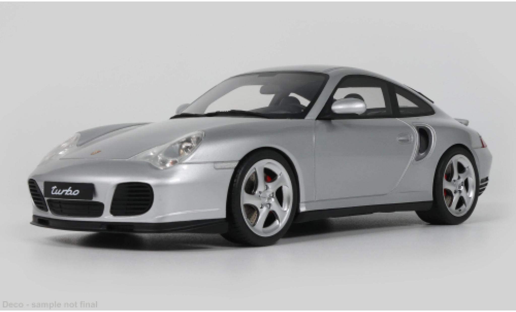 Porsche 996 Turbo 1/18 GT Spirit 911 (.2) silver 2001 1:18 diecast model cars