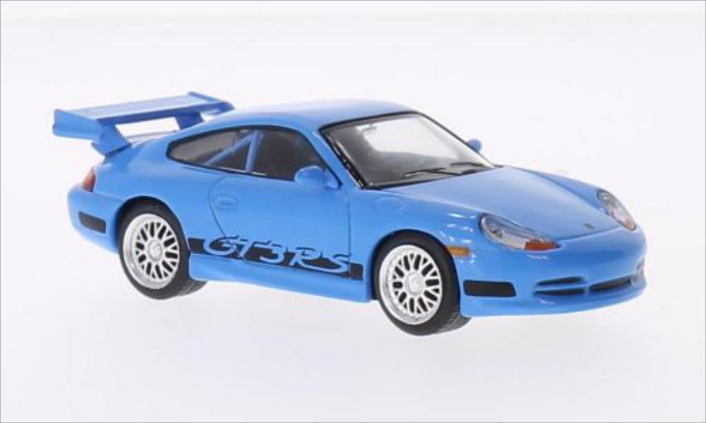 Porsche 996 GT3 1/43 Greenlight Carrera GT3 blue/Dekor 2001 diecast model cars