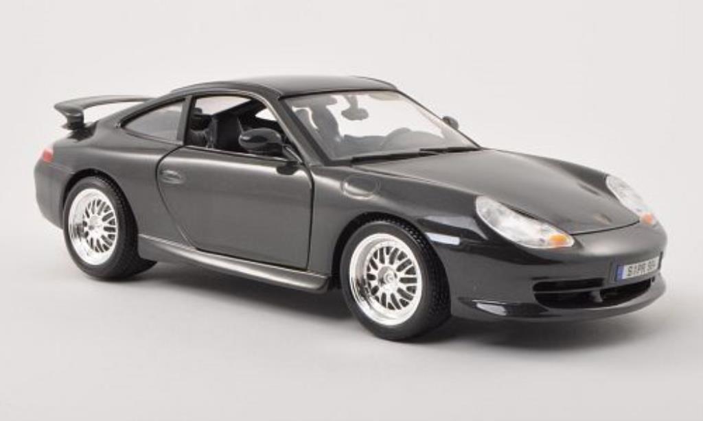 Porsche 996 GT3 1/18 Burago GT3 grey 1997 diecast model cars