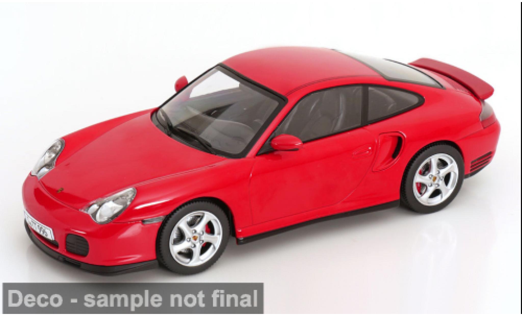 Porsche 996 Turbo 1/18 KK Scale 911  red 2000 1:18 diecast model cars