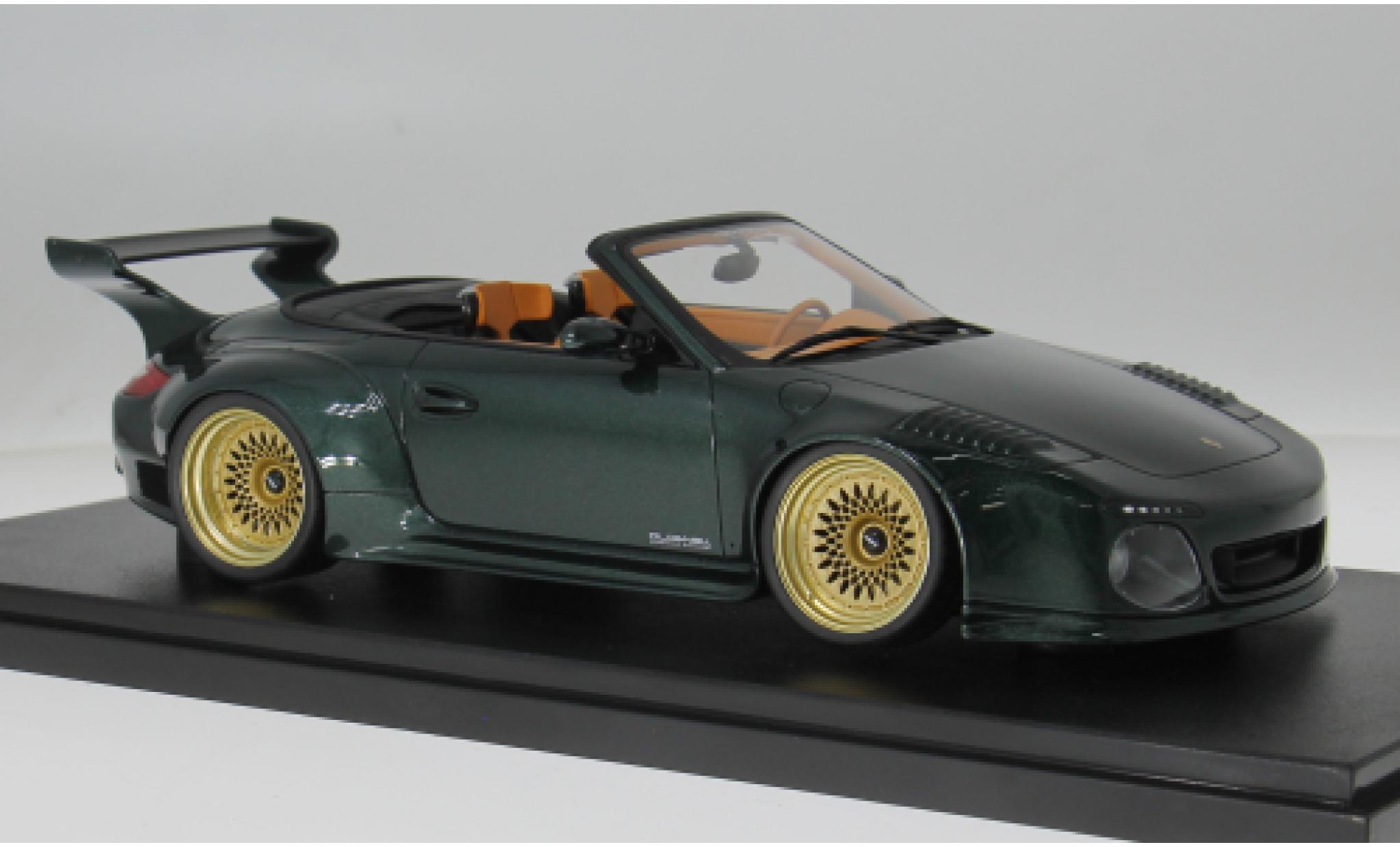 Porsche 997 1/18 GT Spirit 911  green 2024 1:18 diecast model cars
