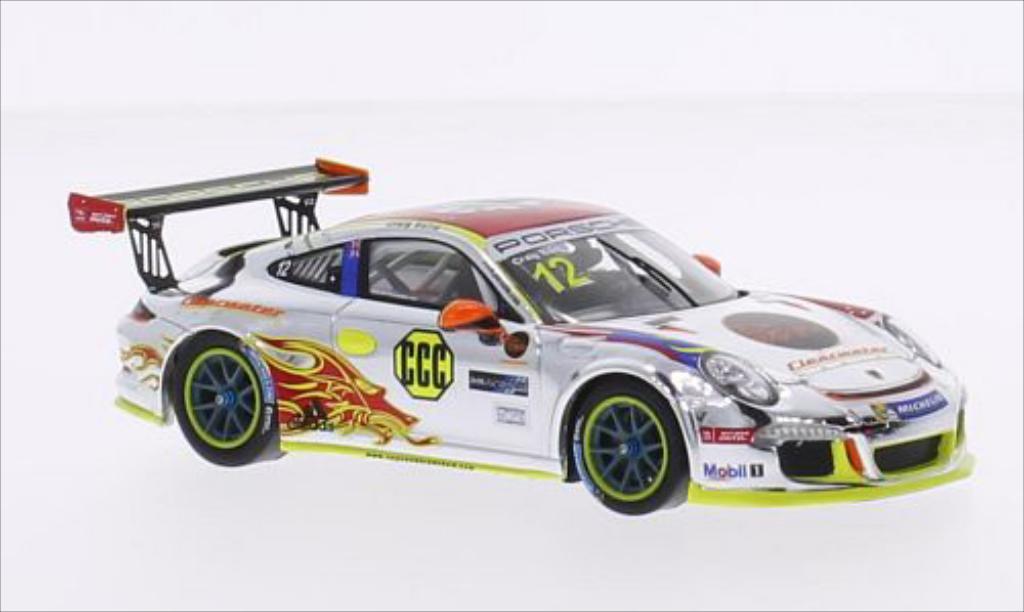 Porsche 997 GT3 CUP 1/43 Spark GT3 Cup No.12 Clearwater Racing Carrera Cup Asia 2015 diecast model cars