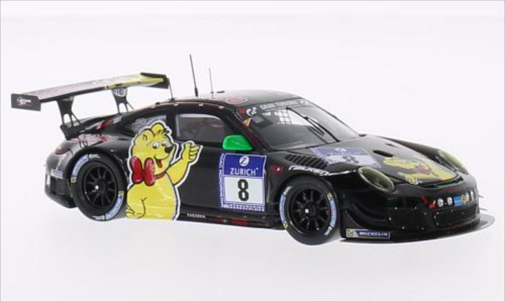 Porsche 997 GT3 1/43 Spark GT3 R No.8 Haribo Racing Team Haribo 24h Nurburgring 2014 /H.G diecast model cars