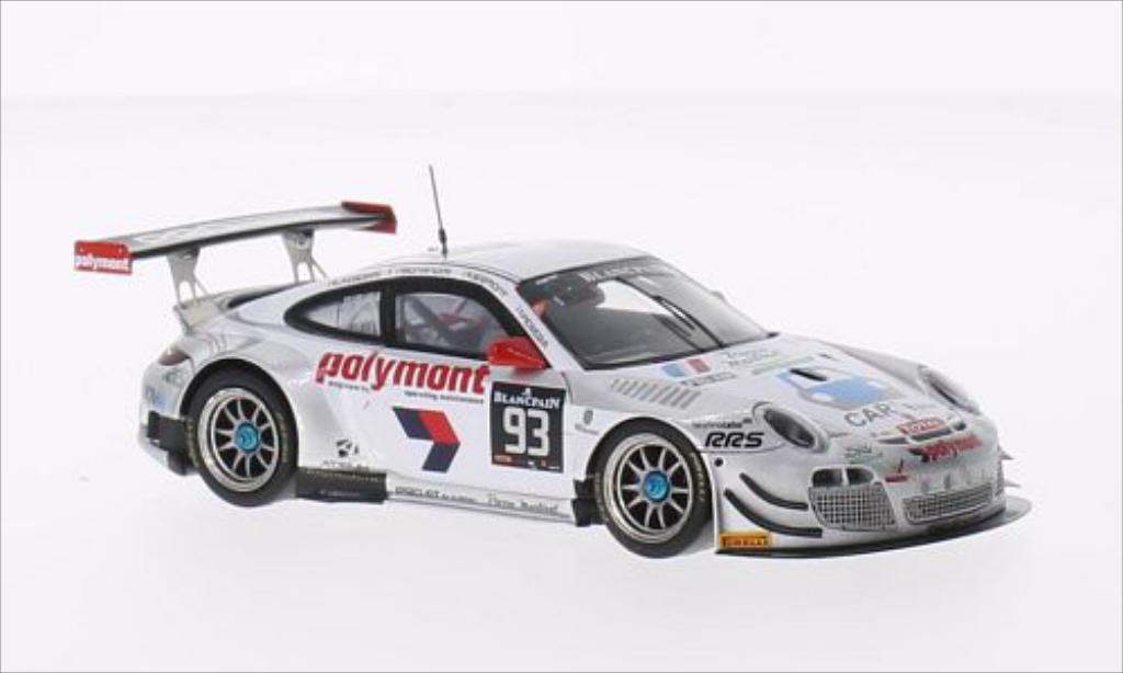 Porsche 997 GT3 1/43 Spark GT3 R No.93 Pro GT by Almeras 24h Spa 2014 /M.Bonanomi diecast model cars