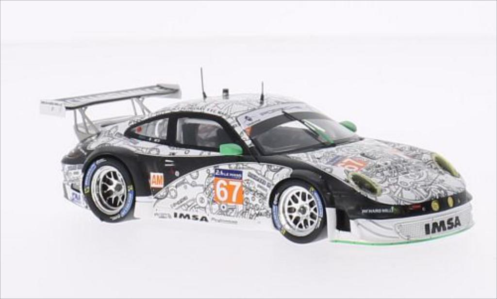 Porsche 997 GT3 1/43 Spark GT3 R No.67 IMSA Performance Matmut Imsa Performance Matmut 24h Le Mans 2014 /J.M diecast model cars