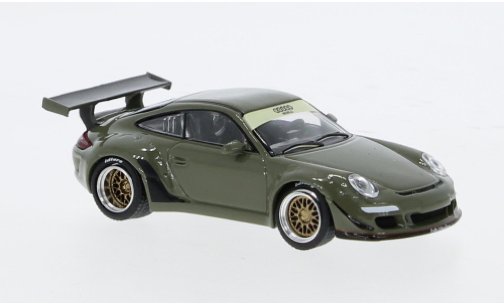 Porsche 997 RWB 1/64 Pop Race 911  bra 1:64 diecast model cars