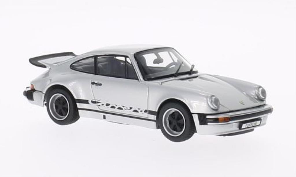 Porsche 930 1/43 Kyosho Carrera 2.7 grey mit blacker Dekoration 1975 diecast model cars