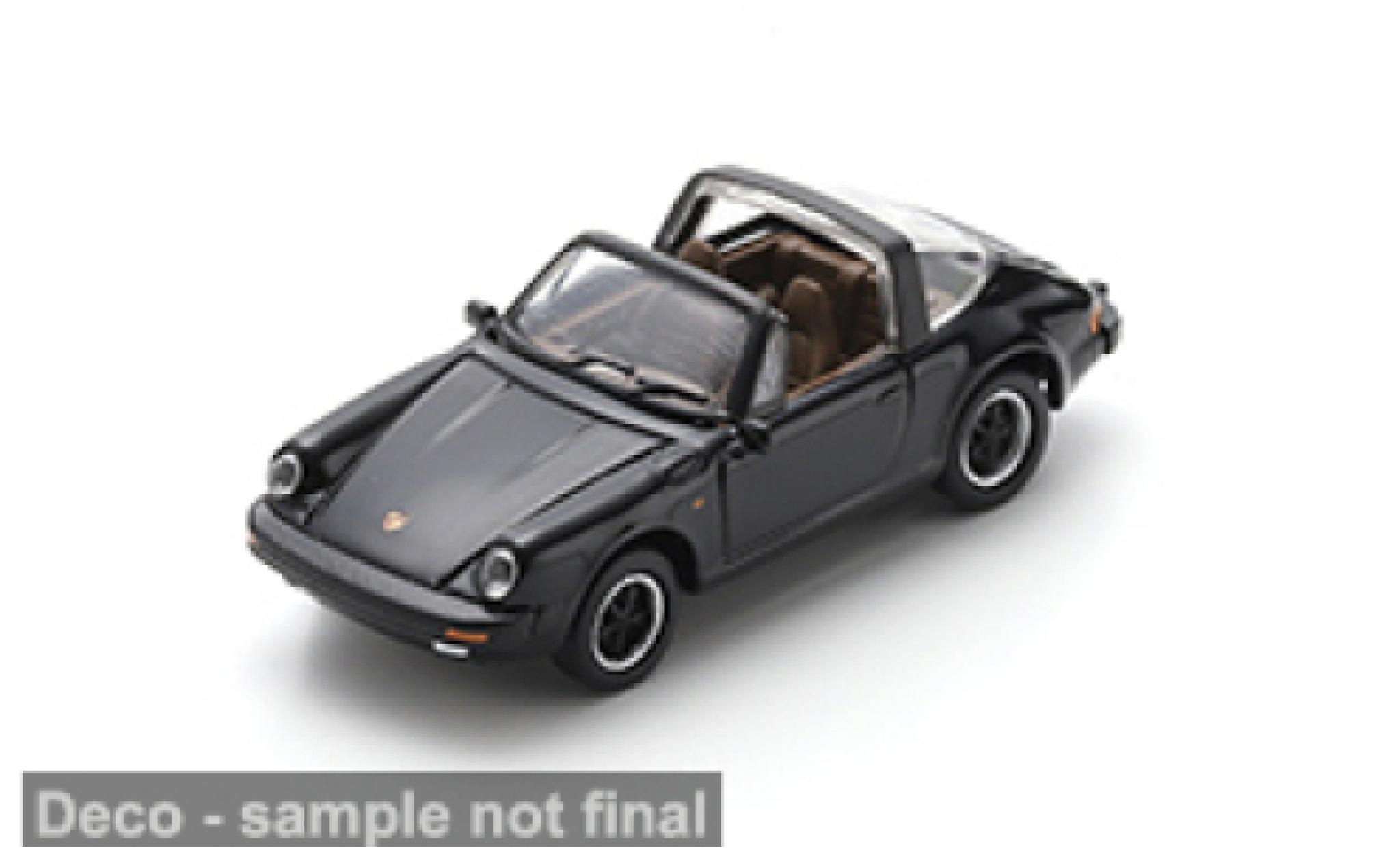 Porsche 911 1/87 Schuco Carrera 3.2 Targa black 1:87 diecast model cars