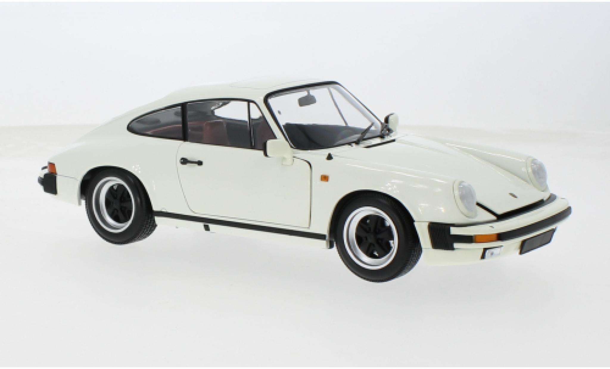 Porsche 930 1/18 Minichamps 911 Carrera 3.2 white 1983 1:18 diecast model cars