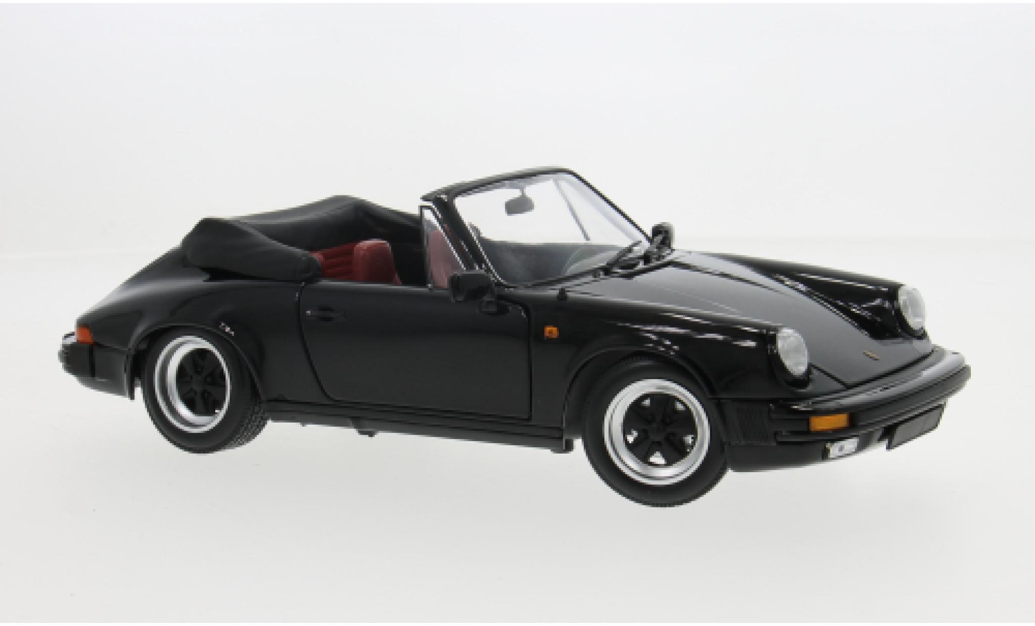 Porsche 911 1/18 Minichamps Carrera 3. black 1:18 diecast model cars