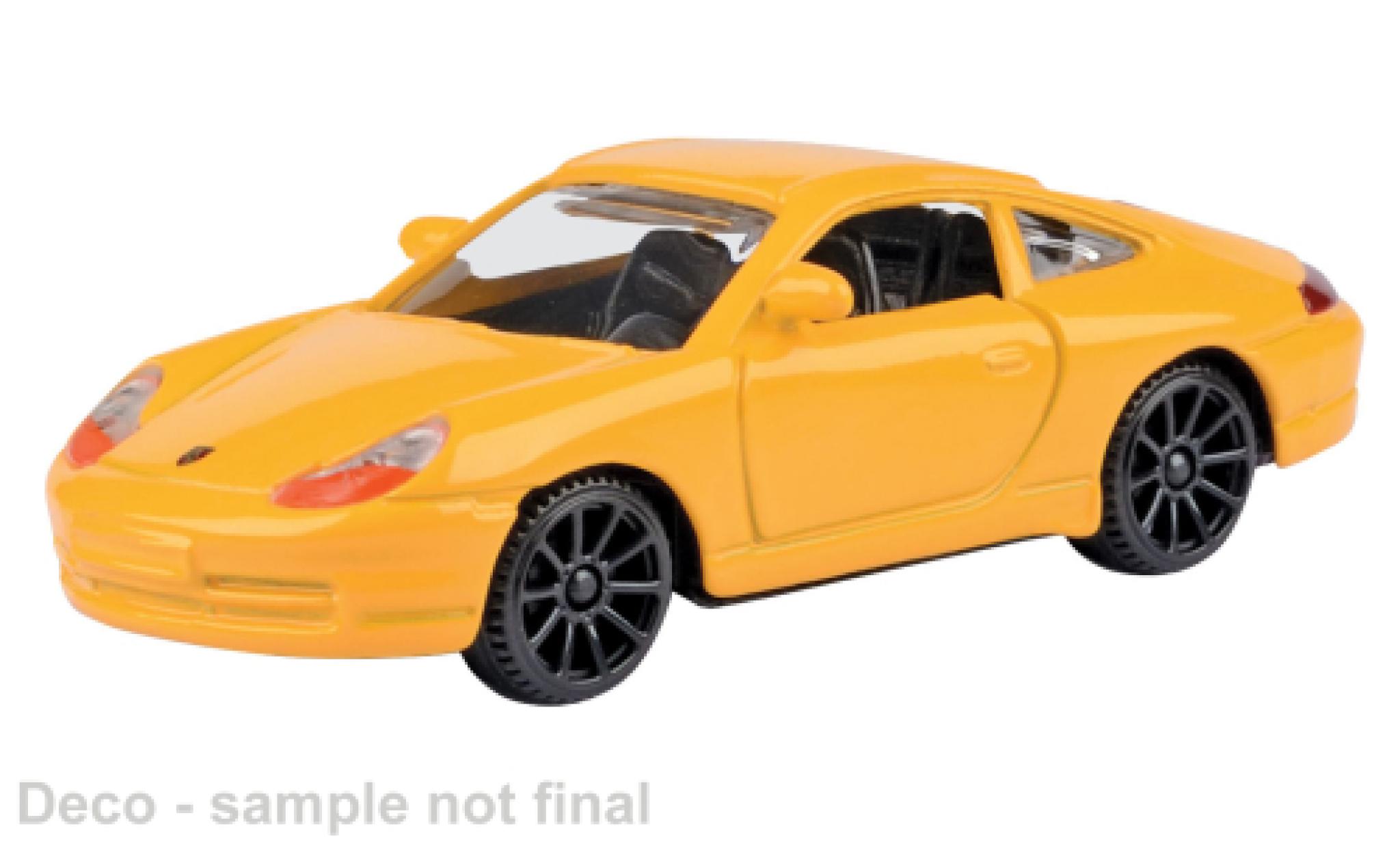 Porsche 911 1/43 Motormax Carrera yellow 1:43 diecast model cars