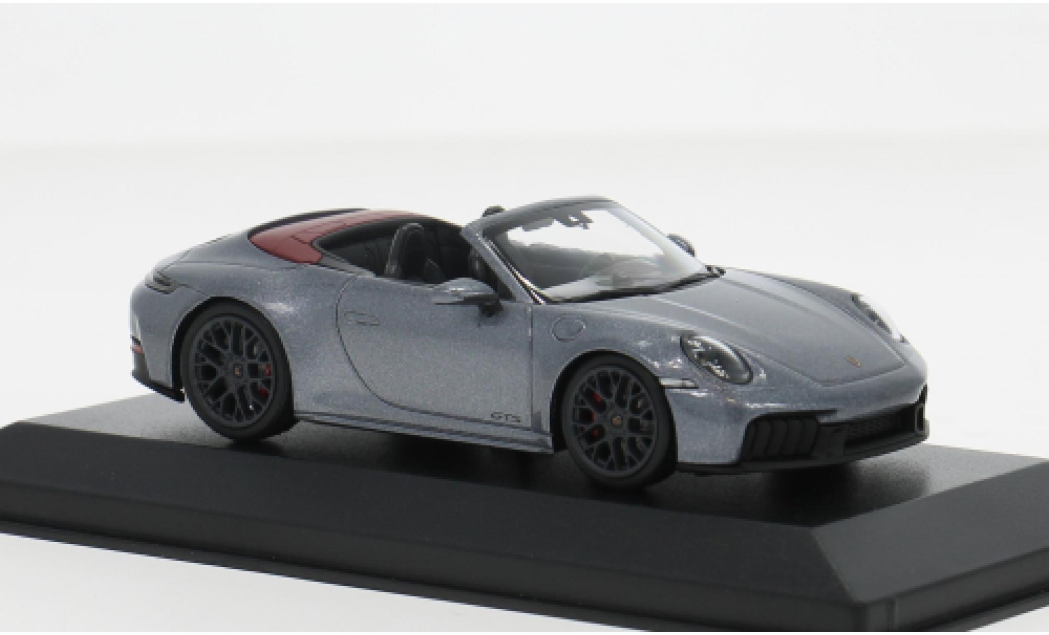Porsche 911 1/43 Minichamps Carrera GTS Convertible grey 2024 1:43 diecast model cars
