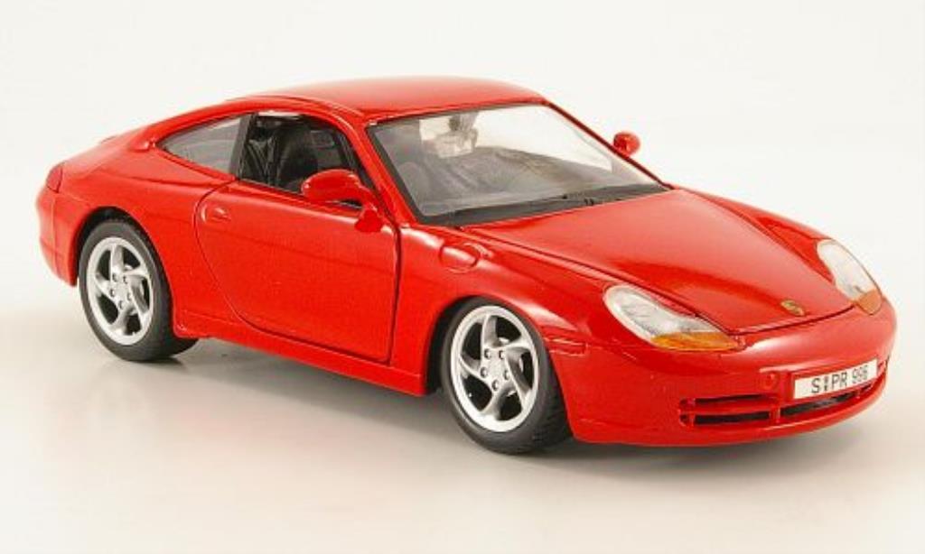 Porsche 996 1/24 Maisto Carrera red 1997 diecast model cars