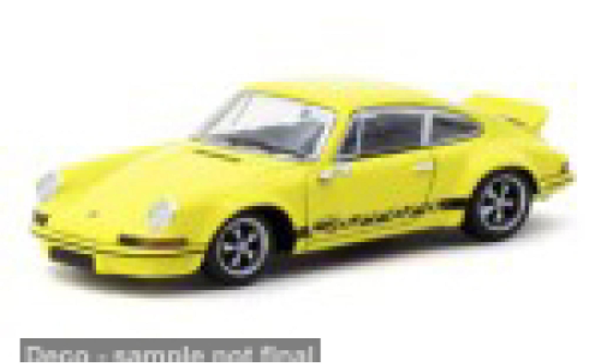 Porsche 911 1/64 Tarmac Works Carrera RS 2.7 yellow/black 1:64 diecast model cars
