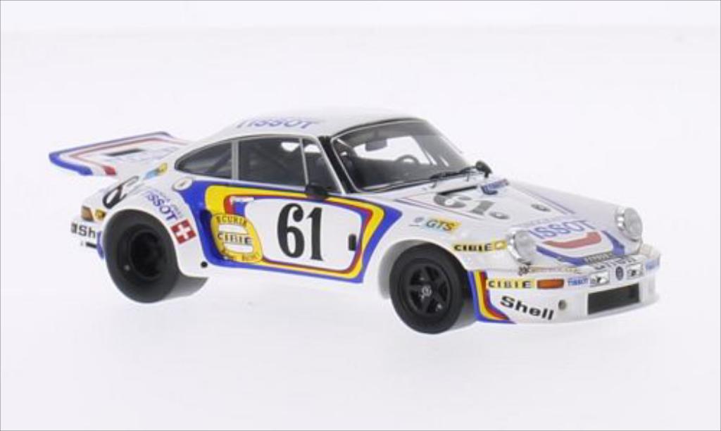 Porsche 930 1/43 Spark Carrera R No.61 Ecurie Cibie Tissot 24h Le Mans 1974 diecast model cars