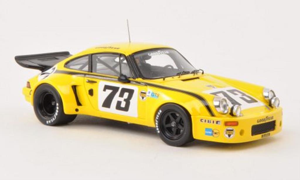 Porsche 930 1/43 Spark Carrera R No.73 24h Le Mans 1974 /P.Blancpain diecast model cars