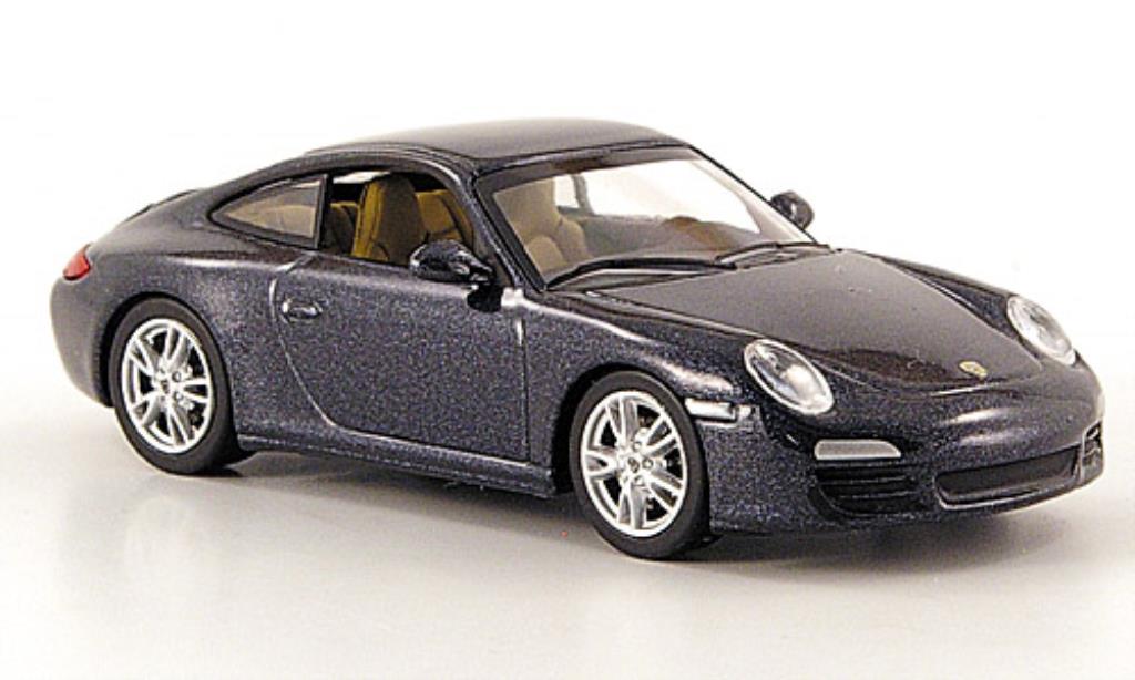 Porsche 997 S 1/64 Minichamps Carrera S grey 2008 diecast model cars
