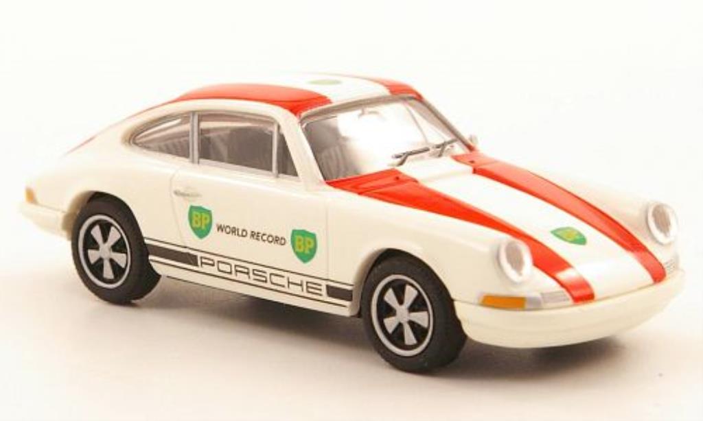 Porsche 911 1/87 Brekina Coupe BP World Record diecast model cars