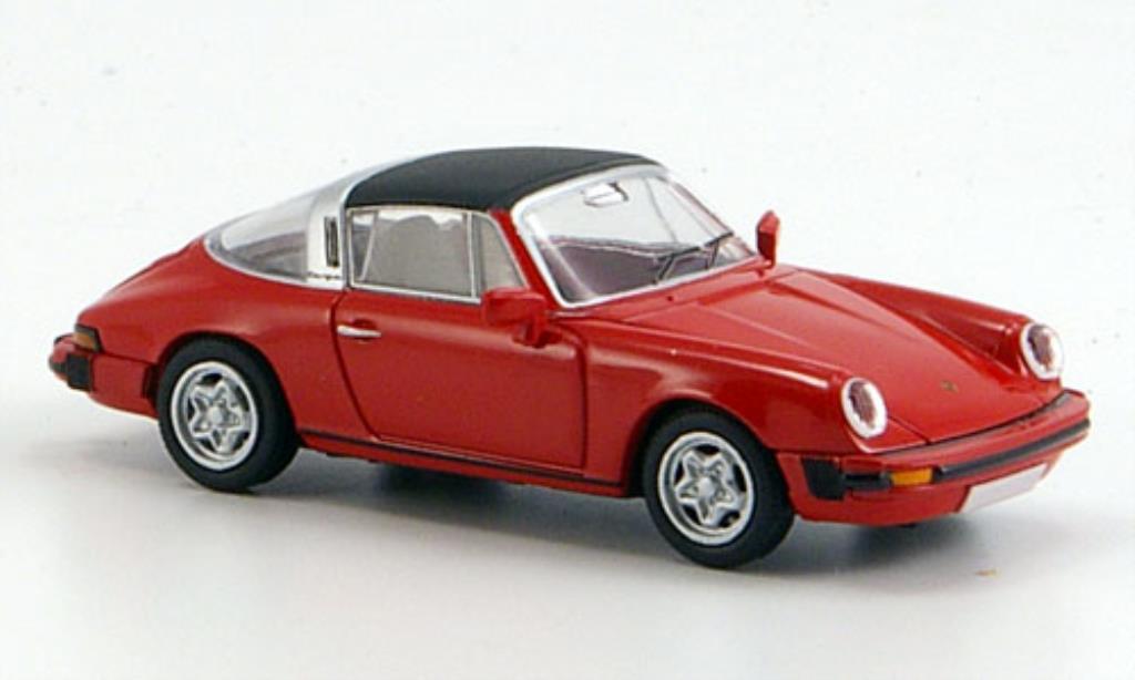Porsche 911 1/87 Brekina G-Modell Targa red abnehmbares Dach diecast model cars