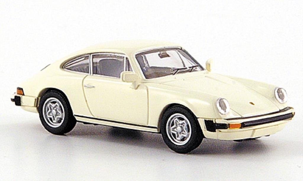 Porsche 911 1/87 Brekina G-reihe white diecast model cars