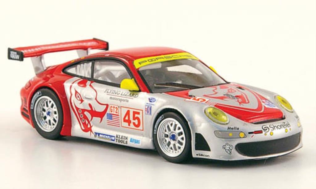 Porsche 997 1/64 Minichamps GT 3 R No.45 Flying Lizard 12h Sebring 2007 diecast model cars
