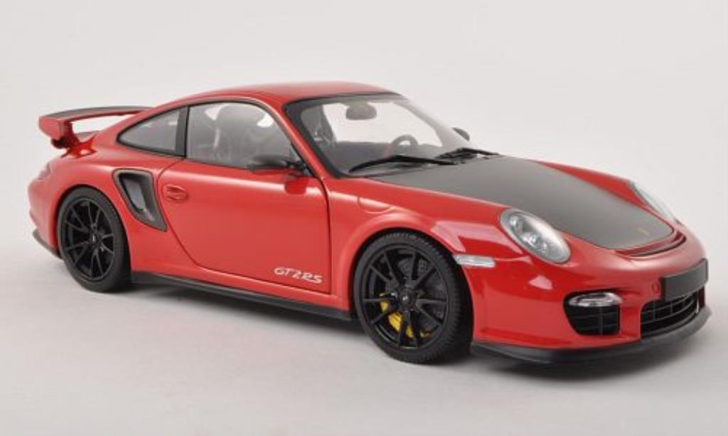 Porsche 997 GT2 1/18 Minichamps GT2 red/carbon 2011 diecast model cars