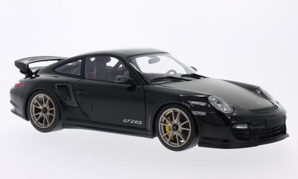 Porsche 997 GT2 1/18 Minichamps GT2 black 2011 diecast model cars