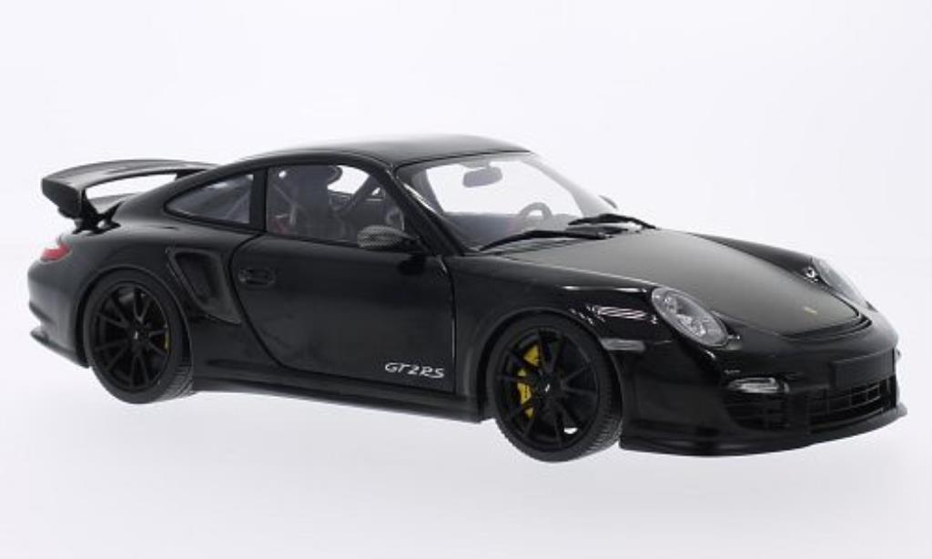 Porsche 997 GT2 1/18 Minichamps GT2 black mit blacken Felgen 2011 diecast model cars