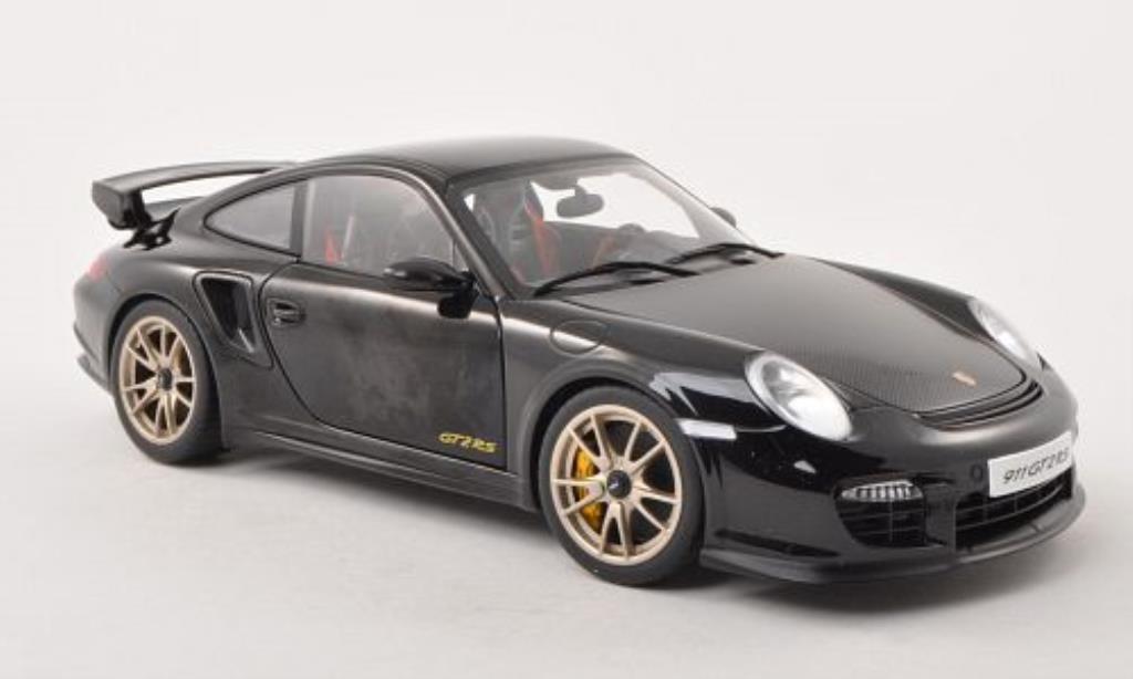 Porsche 997 GT2 1/18 Autoart GT2 black/carbon 2010 diecast model cars