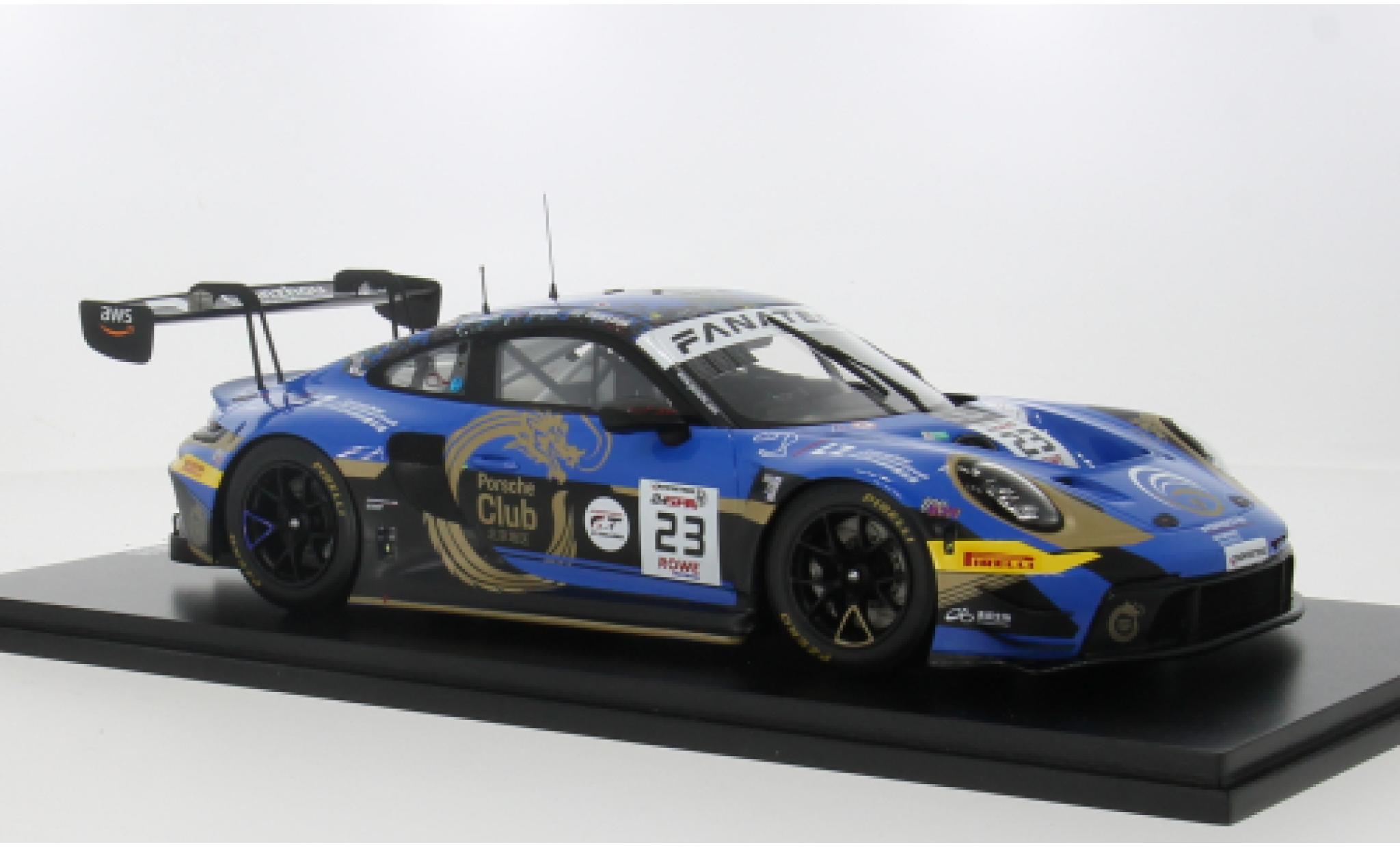 Porsche 992 GT3 1/18 Spark 911  #23 1:18 diecast model cars