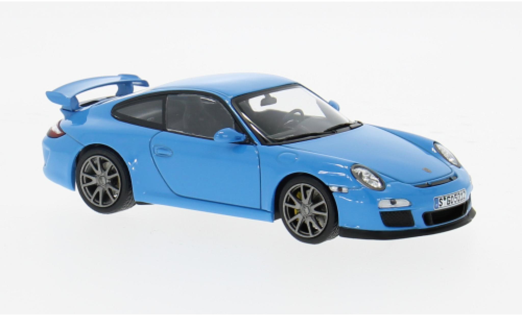 Porsche 997 GT3 1/43 Minichamps 911 blue 2009 Sport Auto Collection 1:43 diecast model cars