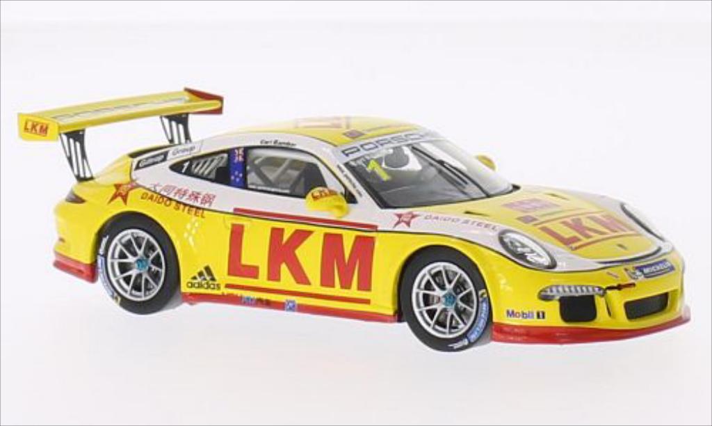 Porsche 991 GT3 Cup 1/43 Spark GT3 Cup No.1 LKM PCCA 2014 diecast model cars