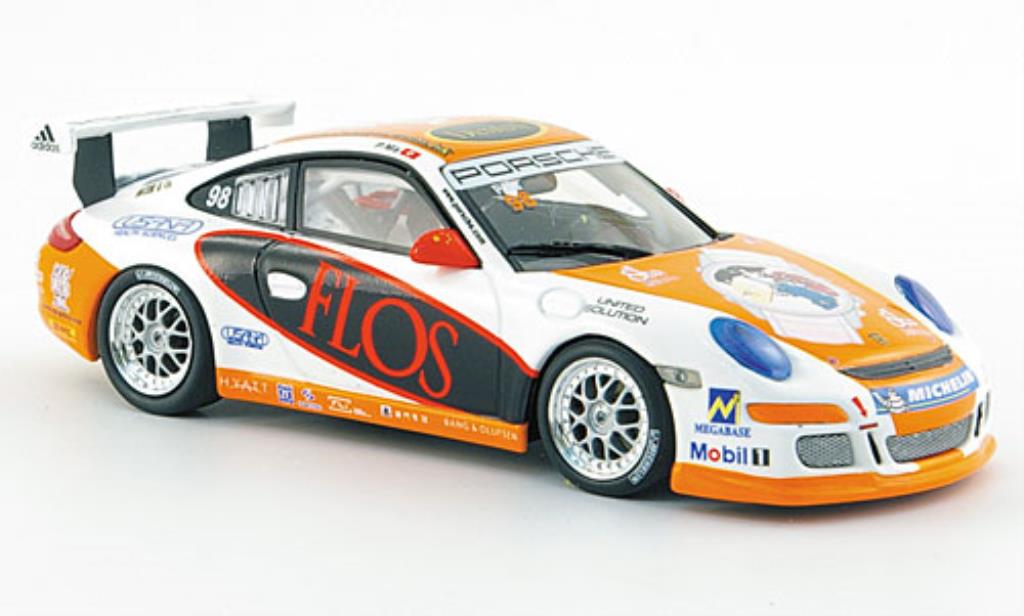 Porsche 997 GT3 CUP 1/43 Minichamps GT3 Cup No.98 P.Ma Carrera Cup Asien Macau 2007 diecast model cars