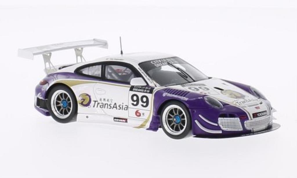 Porsche 991 GT3 R 1/43 Spark GT3 R 4.0 No.99 Team StarChase City of Dreams Macau GT Cup 2013 diecast model cars