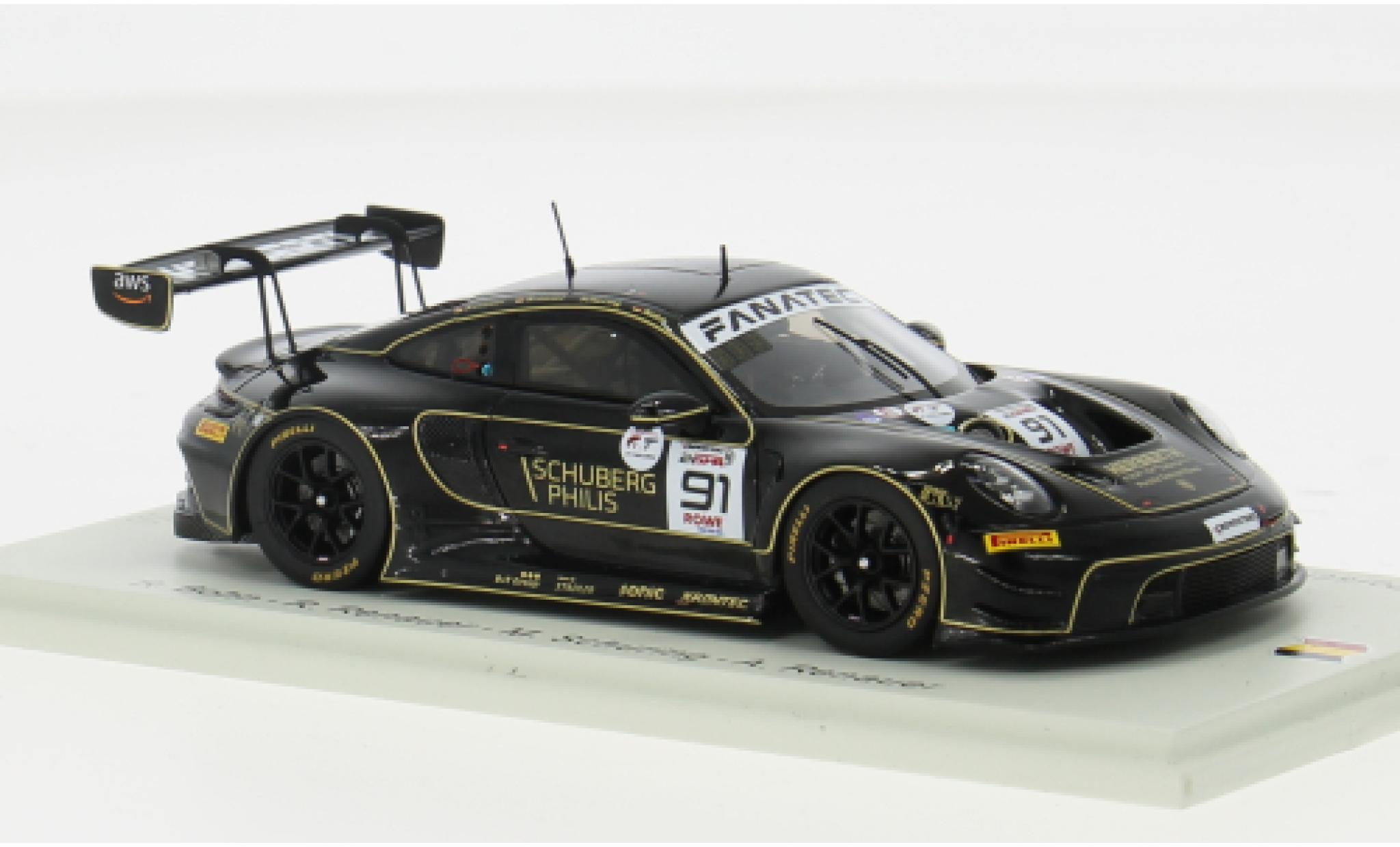 Porsche 992 GT3 R 1/43 Spark 911 ( #91 1:43 diecast model cars