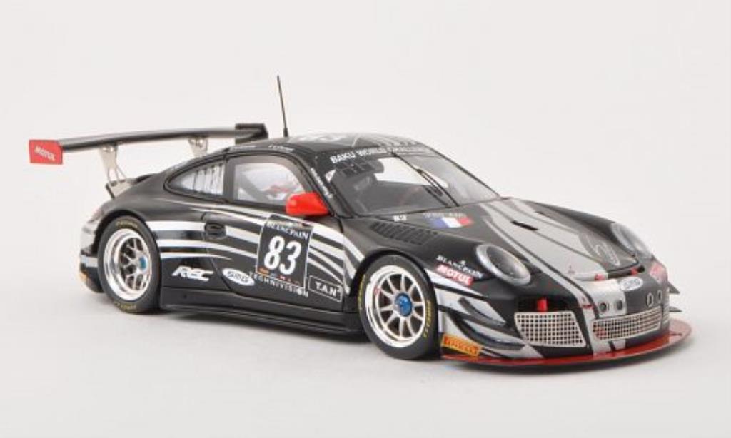 Porsche 997 GT3 1/43 Spark GT3 R No.83 Team SMG 24h Spa 2013 /R.Renauer diecast model cars