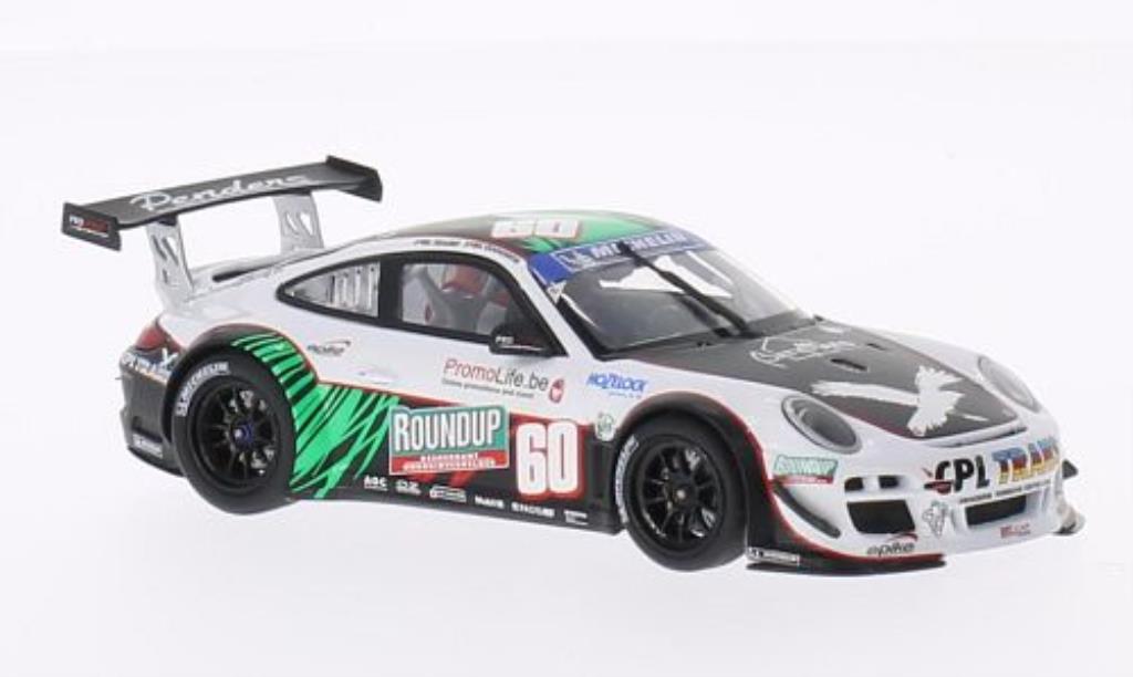 Porsche 997 GT3 1/43 Minichamps GT3 R No. 60 Prospeed Competition Belcar 2011 /Soulet diecast model cars