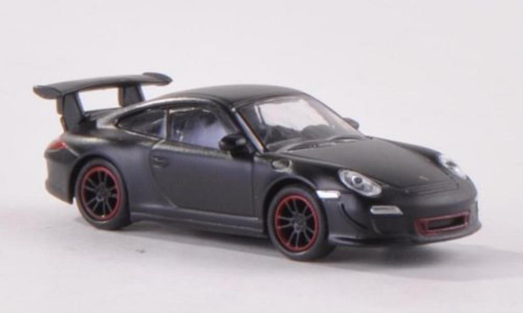 Porsche 997 GT3 1/87 Schuco GT3 matt-black diecast model cars