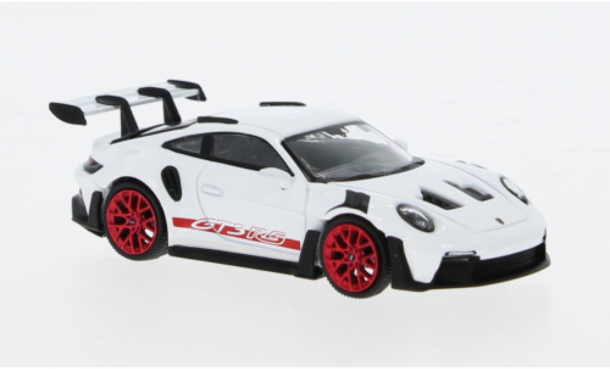 Porsche 911 1/64 Mini GT GT3 RS white 1:64 diecast model cars