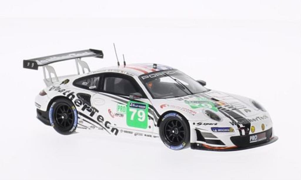 Porsche 997 GT3 1/43 Spark GT3 R No.79 Prospeed Competition 24h Le Mans 2014 /J.Bleekemolen diecast model cars
