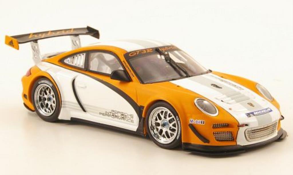Porsche 997 GT3 1/43 Minichamps GT3R Hybrid Prasentationsmodell 2010 diecast model cars