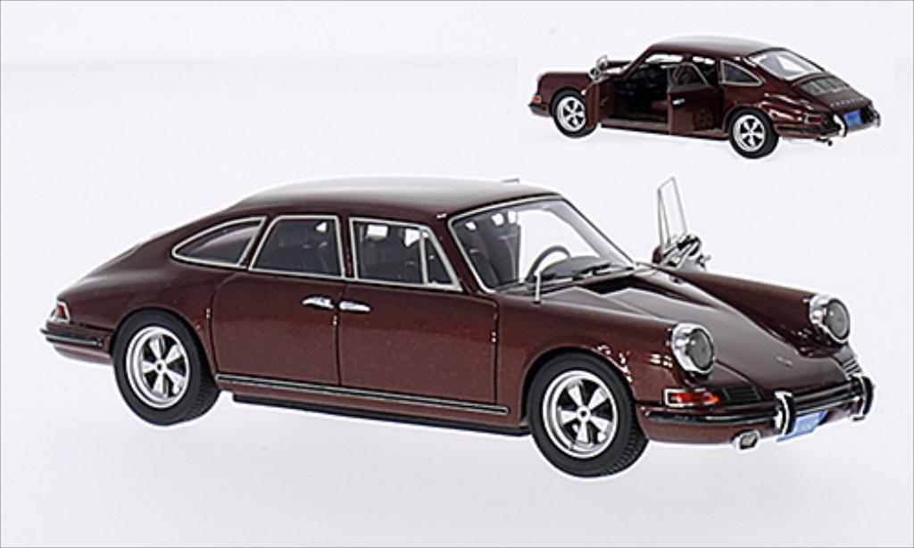 Porsche 911 1/43 Matrix metallic brown 1972 diecast model cars