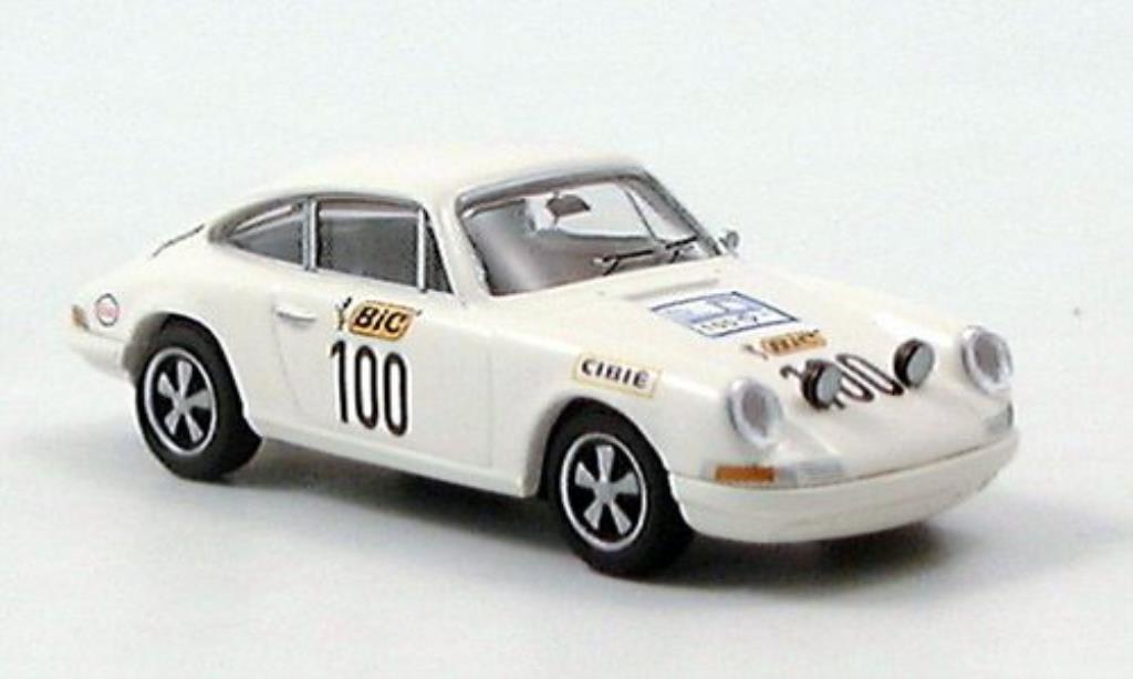 Porsche 911 1/87 Brekina No.100 Tour de France 1971 diecast model cars