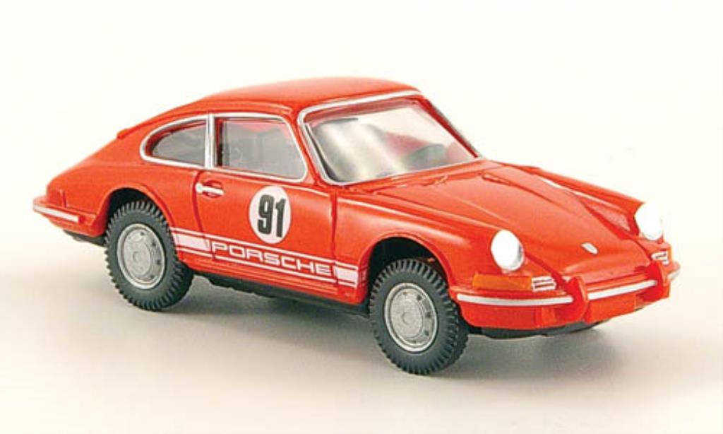 Porsche 911 1/87 Wiking No.91 Renndienst diecast model cars