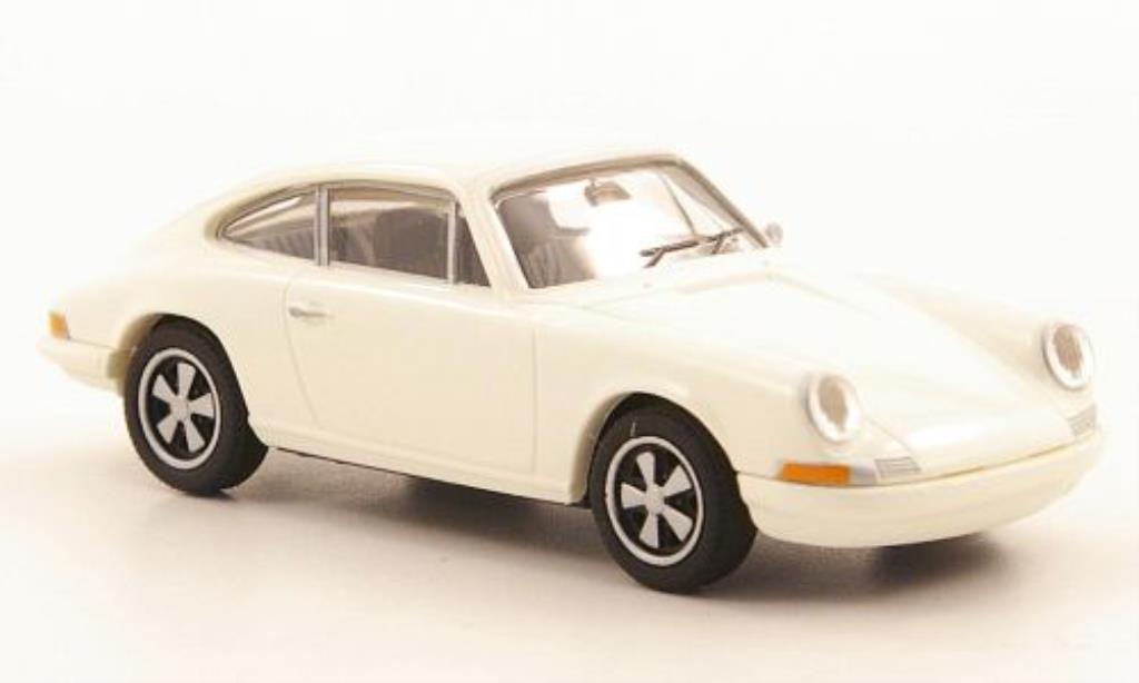 Porsche 911 R 1/87 Brekina R Coupe white diecast model cars