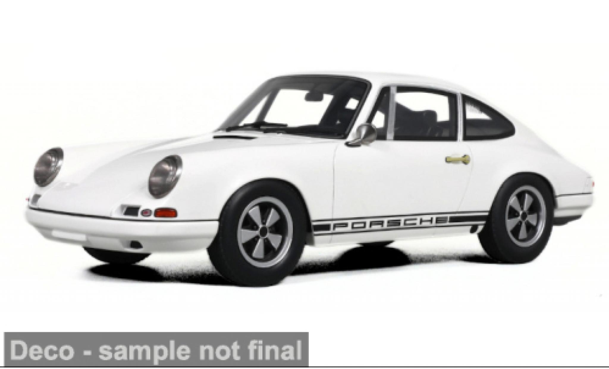 Porsche 911 1/18 GT Spirit R white/black 1967 1:18 diecast model cars