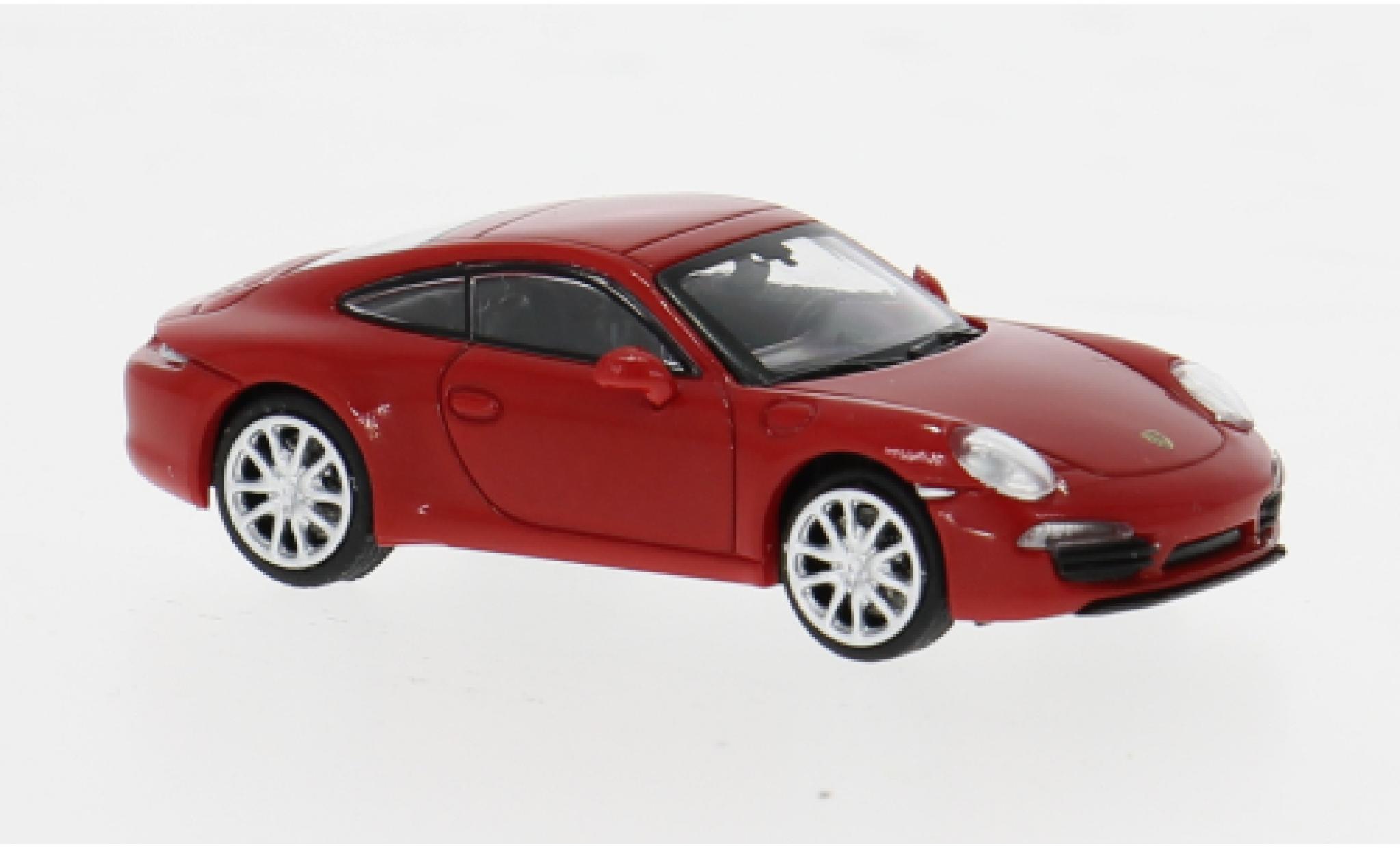 Porsche 911 1/87 Minichamps red 1:87 diecast model cars