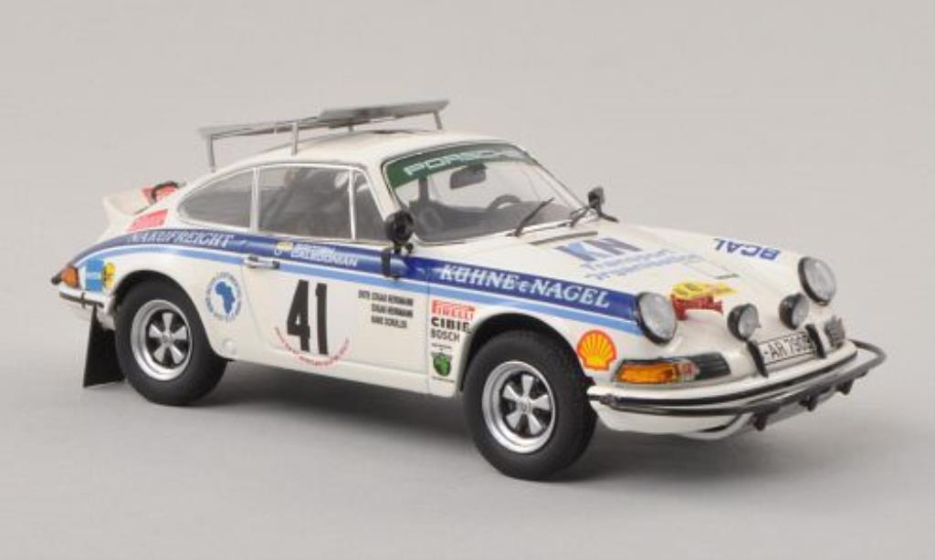 Porsche 930 RS 1/43 Schuco RS No.41 Kuhne & Nagel Safari Rally 1974 /H.Schuller diecast model cars